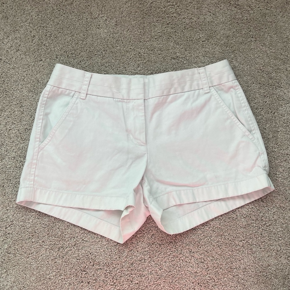 J. Crew Women’s White Chino Shorts - Size 4